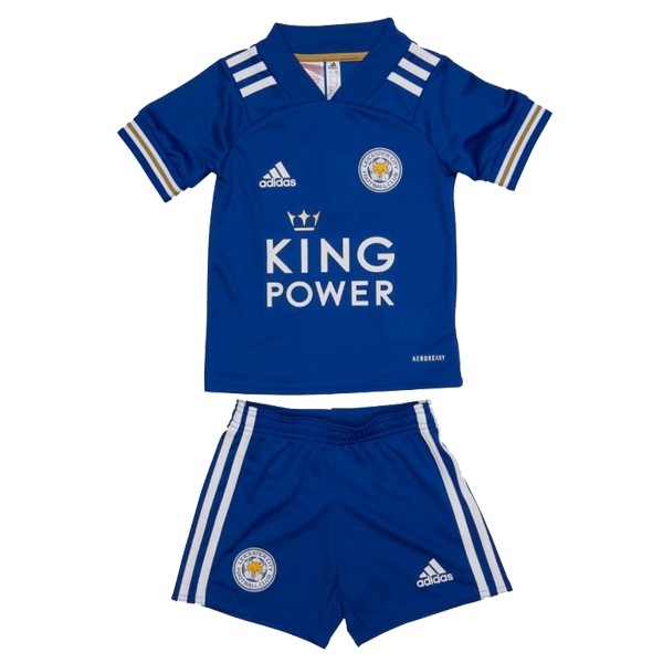 Camiseta Leicester City Replica Primera Ropa Niños 2020/21 Azul